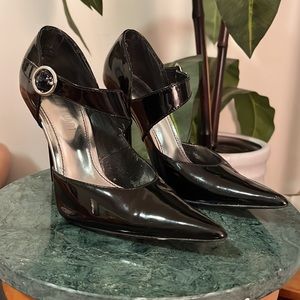 🖤🥀Colin Stuart patent leather pointed stiletto heel 🥀🖤